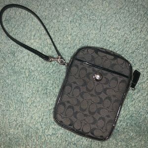 Black Coach pouch